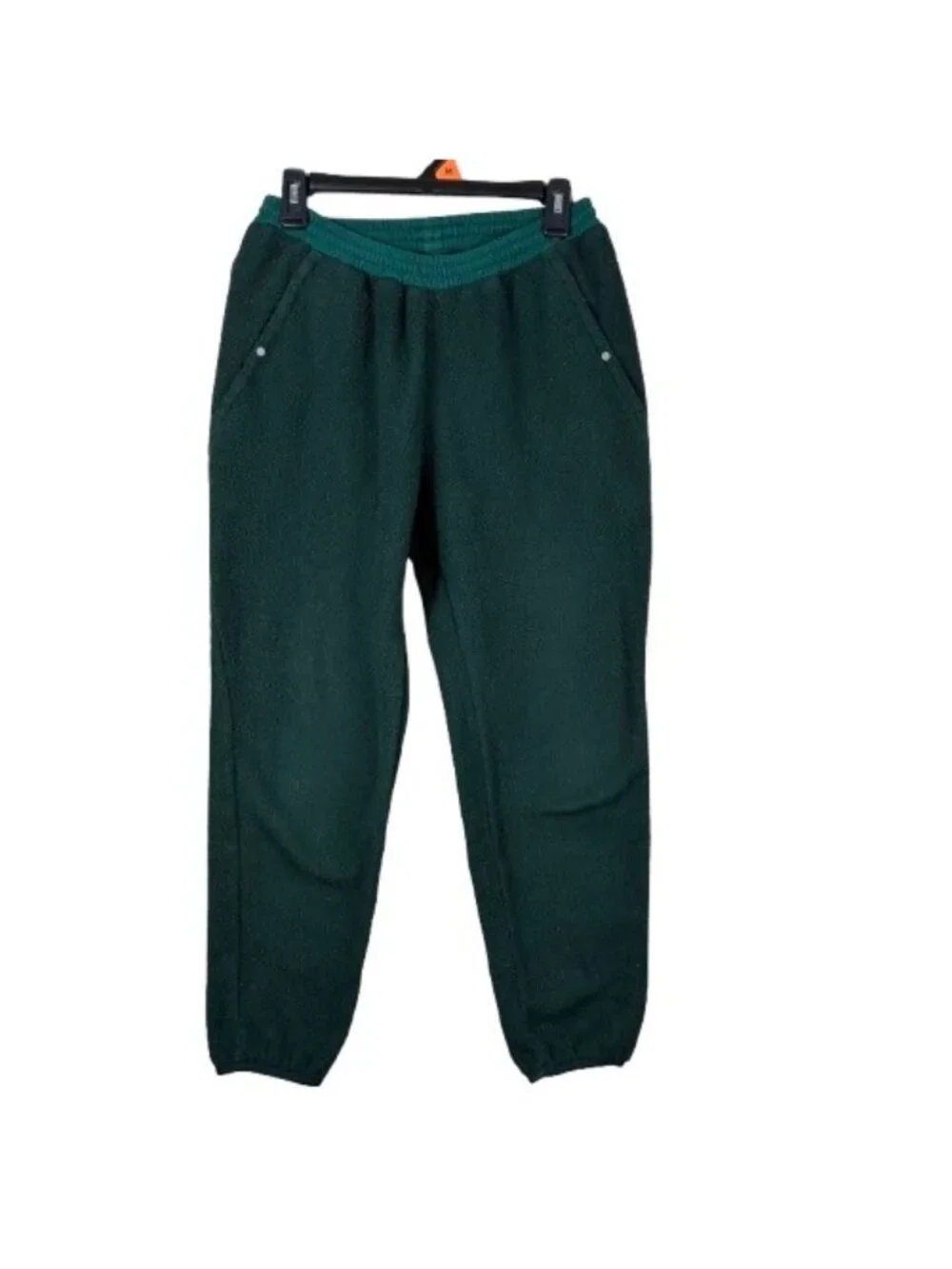 VTG 1993 Patagonia Synchilla Fleece Pants Green PCR Recycled USA Unisex Small